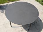 tuintafel, Tuin en Terras, Tuintafels, Ophalen of Verzenden, Gebruikt, Rond, Kunststof