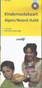 Plattegrond kinderroutekaart alpen noord italie 2006 --, Boeken, Atlassen en Landkaarten, Gelezen, 2000 tot heden, Duitsland, Ophalen of Verzenden