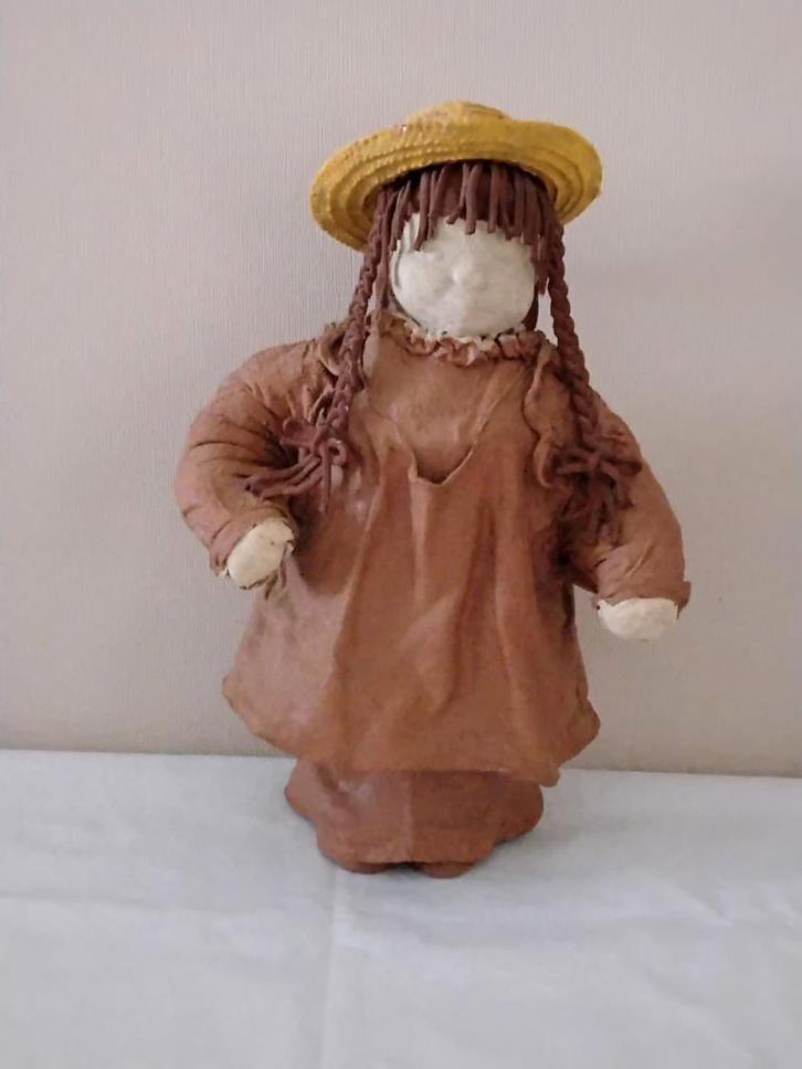 Papiermaché pop om zelf te verven - 40 cm Zelf ophalen, Hobby en Vrije tijd, Knutselen, Ophalen of Verzenden