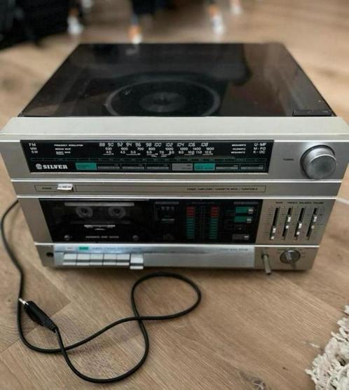 Silver SS83 Platenspeler – Retro Geluidservaring!, Audio, Tv en Foto, Platenspelers, Gebruikt, Platenspeler, Overige merken, Ophalen