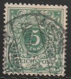 Rijk 1889 46 Cijfer 5p, Gest, Postzegels en Munten, Postzegels | Europa | Duitsland, Ophalen of Verzenden, Duitse Keizerrijk, Gestempeld