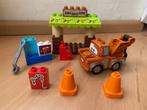 Duplo, Disney: Cars, Takels schuur/garage, set 10856, Ophalen of Verzenden, Gebruikt, Duplo