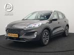 Ford Kuga 2.5 Titanium Plug in Hybride 225pk Dealer O.H PHEV, Auto's, Ford, Stof, Gebruikt, Zwart, 4 cilinders
