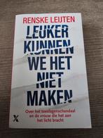 Leuker kunnen we het niet maken - Renske Leijten, Ophalen of Verzenden, Gelezen, Renske Leijten