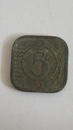 1654 nederland 1941 5 cent, Postzegels en Munten, Verzenden, Koningin Wilhelmina
