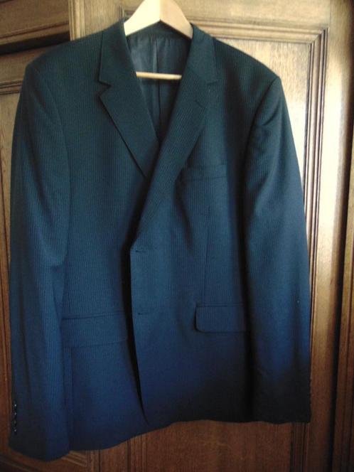 Herenkostuum  Zwart met een dun grijs Streepje Maat 54 NIEUW, Kleding | Heren, Kostuums en Colberts, Nieuw, Maat 52/54 (L), Zwart