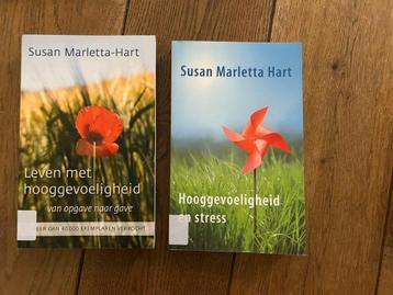 2x boek over hooggevoeligheid Susan Marletta Hart beschikbaar voor biedingen