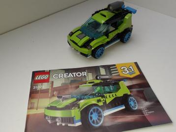 Lego, 31074, Creator, Rocket Rally Car beschikbaar voor biedingen