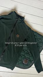 Kingsland set donkergroen, Ophalen of Verzenden, Gebruikt, Dekje