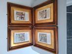 4 Beroepen, Antiek en Kunst, Kunst | Schilderijen | Klassiek, Ophalen of Verzenden