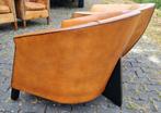 2x Bart van bekhoven design fauteuil + BEZORGING GRATIS, Design, Ophalen of Verzenden, Zo goed als nieuw, Leer