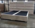 Boxsprings partij verkoop ! 160x200 180x200 nieuw ! Bed, Gebruikt, Beige, Ophalen of Verzenden, Twijfelaar