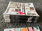 12 VTwonen woonbladen 2 tijdschriften Linda, Ophalen of Verzenden, Gelezen, Overige typen