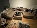 Beige U-vormige bank - Ruim en comfortabel!, Ophalen, Hoekbank, 300 cm of meer, Zo goed als nieuw
