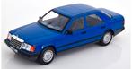 MCG Mercedes Benz 260E W124 blauw 1:18, Hobby en Vrije tijd, Modelauto's | 1:18, Ophalen of Verzenden, Nieuw