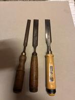 Steekbeitels beitel hout beitel, Doe-het-zelf en Verbouw, Gereedschap | Handgereedschap, Ophalen of Verzenden, Zo goed als nieuw