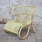 Rotan stoeltje, Huis en Inrichting, Stoelen, Ophalen, Gebruikt, Bruin, Eén