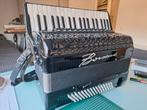Borsini Vienna 374, 96-bas accordeon, dubbel octaaf gestemd, Muziek en Instrumenten, Accordeons, Ophalen, Zo goed als nieuw, 96-bas
