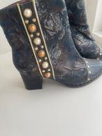 Laura Vita laarsjes mt.38, Ophalen of Verzenden, Zo goed als nieuw, Zwart