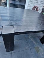 Prachtige steigerhouten tuintafel vierkant 8 persoon, Ophalen, Zo goed als nieuw, Rechthoekig, Hout