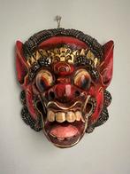 Prachtig oud balinees barong masker, Antiek en Kunst, Kunst | Niet-Westerse kunst, Ophalen of Verzenden