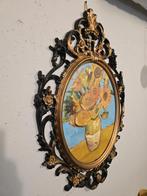 Zonnebloemen in vaas - Stijl van Van Gogh, Ophalen of Verzenden