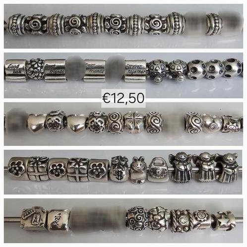 Schitterende originele Pandora bedels (zilver), Sieraden, Tassen en Uiterlijk, Bedels, Zo goed als nieuw, Pandora, Zilver, 1 bedel