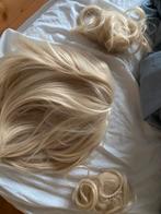 Toga blonde pruik, Ophalen of Verzenden, Zo goed als nieuw, Pruik of Haarverlenging