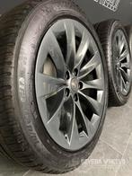 19'' originele Tesla Model S velgen + Michelin banden 5x120, Auto-onderdelen, Banden en Velgen, Banden en Velgen, Gebruikt, Personenwagen