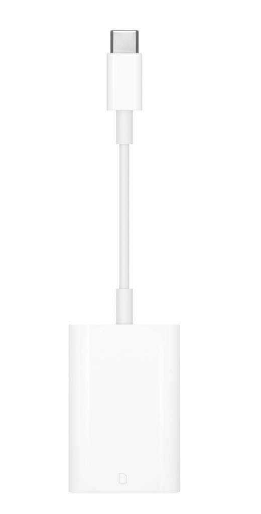 Apple USB-C to SD card reader, Computers en Software, Geheugenkaartlezers, Zo goed als nieuw, Ophalen of Verzenden
