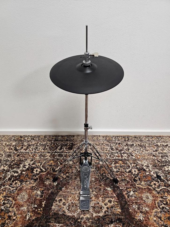 Roland VH-10 Hi-hat + Soho Stand | Drumstel | VH10 VH, Muziek en Instrumenten, Instrumenten | Onderdelen, Gebruikt, Drums of Percussie
