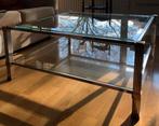 Retro Vintage salontafel Pierre Vandel glas hollywood 80's, Ophalen