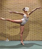 Synchroonzwem badpak artistic swimming suit, Ophalen of Verzenden, Zo goed als nieuw