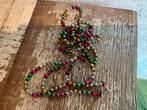 ANTIEKE KERSTKETTING KLEUR, Diversen, Kerst, Ophalen of Verzenden, Gebruikt