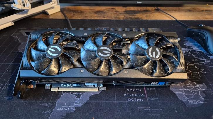 EVGA GeForce RTX 3070 XC3 Ultra Gaming - Getest en in orde!, Computers en Software, Videokaarten, Gebruikt, Nvidia, PCI-Express 4.0
