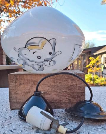 Vintage kinderkamer lamp beschikbaar voor biedingen