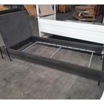 SHOWMODEL Bed 90x200 cm Arwen zwart/antraciet, 85 tot 100 cm, Verzenden, Zo goed als nieuw, Nb