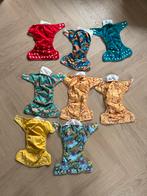 8x all in one wasbare luiers little lamb, Kinderen en Baby's, Ophalen of Verzenden, Gebruikt, Jongetje of Meisje
