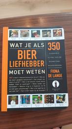 Fiona de Lange - Wat je als bierliefhebber moet weten, Ophalen of Verzenden, Zo goed als nieuw, Fiona de Lange