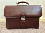 Lederen Aktetas Castelijn & Beerens, Gebruikt, Bruin, Aktetas of Boekentas, Leer
