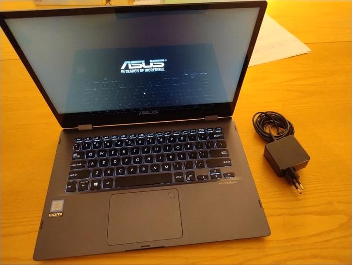 asus vivobook flip tp412fa, Computers en Software, Chromebooks, Gebruikt, 14 inch, 4 GB of minder, 256 GB of meer, Qwerty, Touchscreen