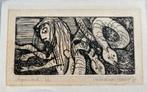 Ets ‘Griekse mythologie 4’ - Gerard van Kerkhof - 1967, Antiek en Kunst, Ophalen of Verzenden