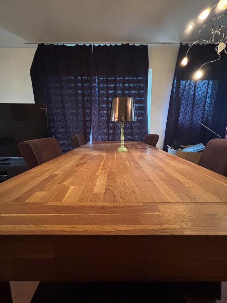 Eikenhout tafel, Huizen en Kamers, Kamers te huur, Nijmegen