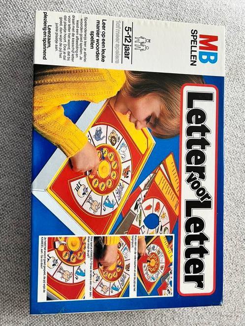 MB spellen - Letter voor Letter, Hobby en Vrije tijd, Gezelschapsspellen | Overige, Gebruikt, Een of twee spelers, Ophalen of Verzenden