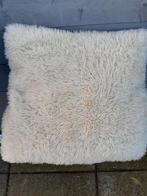 Groot kussen 60x60 gebroken wit, Ophalen of Verzenden, Wit, Vierkant
