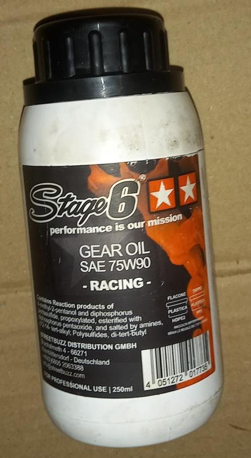 2x250 ml Stage 6 Racing Transmissieolie 75W-90 GL4/5 , Fietsen en Brommers, Brommers | Tuning en Styling, Nieuw, Ophalen of Verzenden
