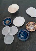 Mooie set oude vintage borden Taous en Mosa Maastricht, Ophalen of Verzenden