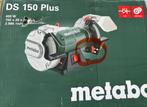 Metabo DS 150 M Dubbele slijpmachine - 370W - 150 x 20x20mm, Ophalen of Verzenden, Nieuw, Minder dan 700 watt, Werkbankslijpmachine