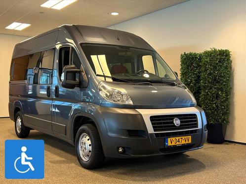 Fiat Ducato L2H2 Rolstoelbus - Rolstoel voorin, Auto's, Bestelauto's, Bedrijf, Te koop, Aangepast voor mindervaliden, Airbags