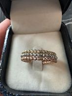 Prachtige 14k gouden Tricolor ring, Ophalen of Verzenden, Nieuw
